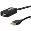 E+P CC 508/10 USB 2.0 verlengkabel, 10 m, zwart 924560