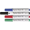 MAUL HEBEL flipchartmarker XXL ronde punt gesorteerde kleuren (4-pack) 63839-99
