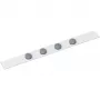 MAUL magneetstrip 6207202 wit 100 cm