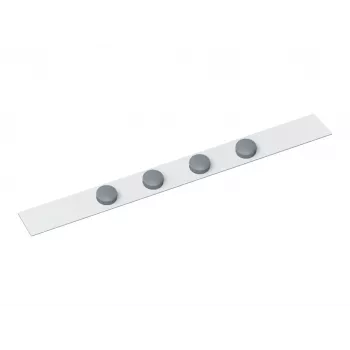MAUL magneetstrip 6207202 wit 100 cm