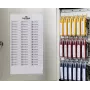 DURABLE KEY BOX 18 sleutelkast met cilinderslot, lichtgrijs 195123