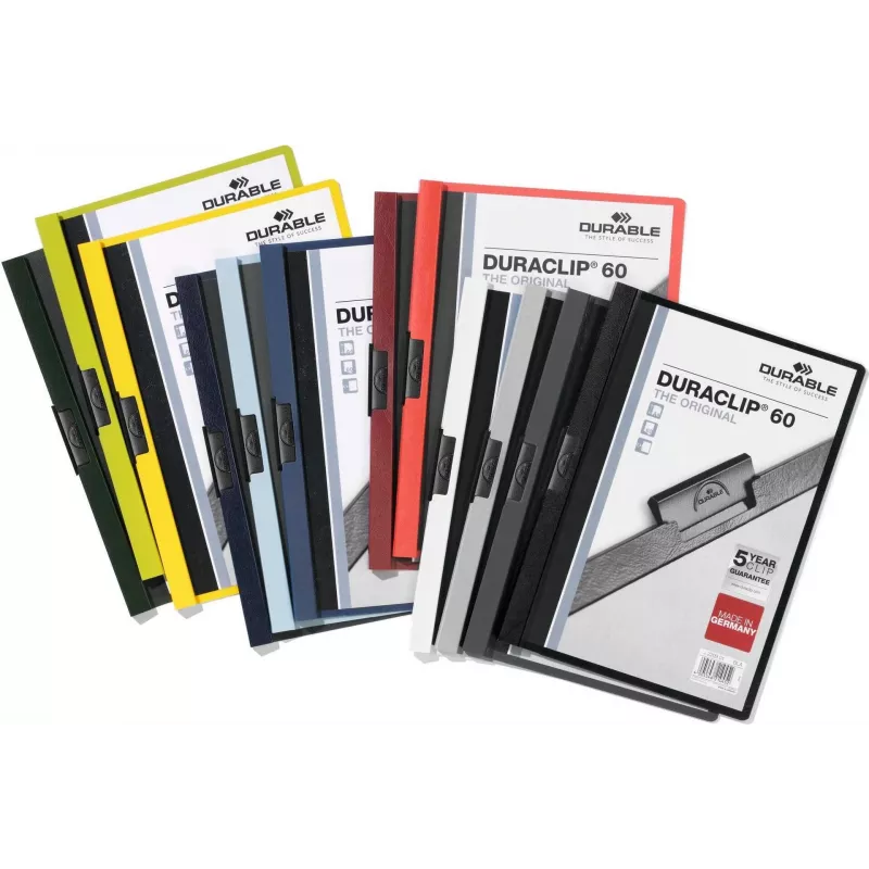 DURABLE DURACLIP 60 A4 klemhechter zwart (25-pack) 220902