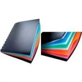 DURABLE DURALOOK® STYLE A4 presentatiemap met 20 insteekhoezen, zwart 243501