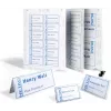DURABLE BADGEMAKER® inlegvellen 67 x 17 mm, wit, 400 etiketten, A4-vellen, voor inkjet- & laserprinters 146102