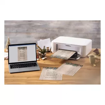 SIGEL kerstbriefpapier Golden Greens motief DIN A4 - 90 g/m² - A4 (DP664)