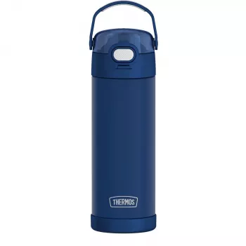 THERMOS FUNTAINER isoleerfles, 0,47 L, RVS, pop-up drinkrietje, uitklapbare draaggreep 4115.346.047