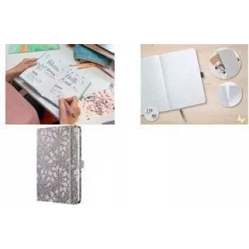SIGEL Jolie Beauty Enchanted Heart notitieboek A5 gelinieerd hardcover 176 pagina's JN361