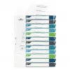 DURABLE 679627 A4+ polypropyleen blanco register, meerkleurig, staand, 0,27 mm, 11-gaats universele perforatie