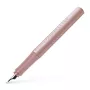 Faber-Castell GRIP 2011 vulpen, roze, middelste pen 140808