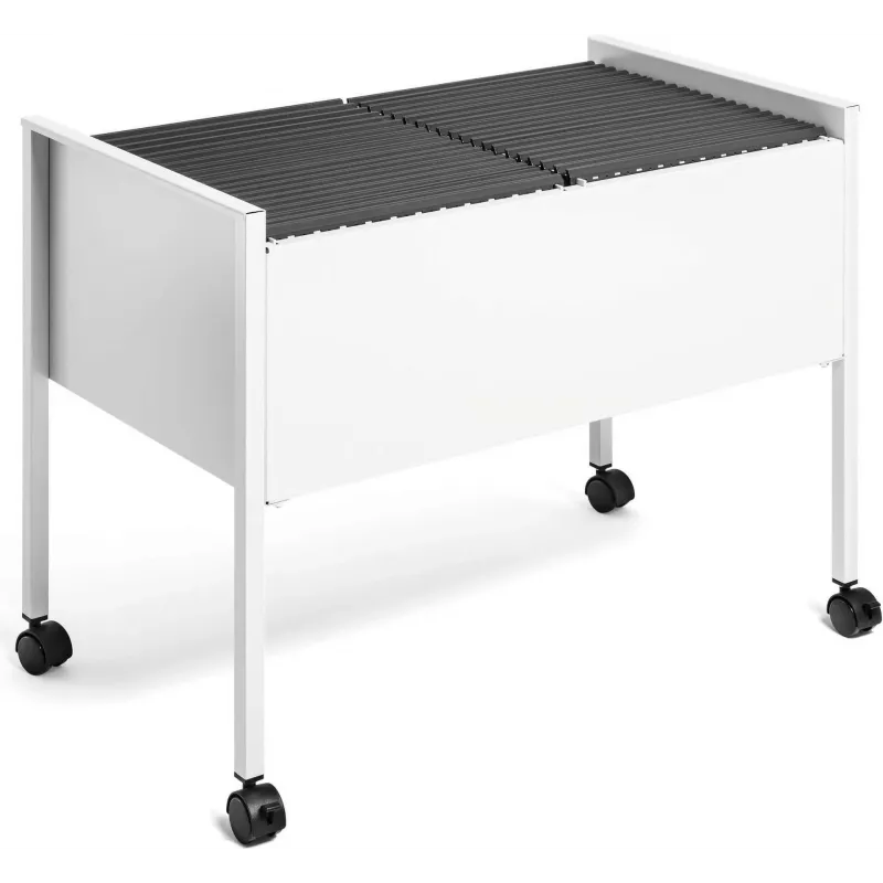 DURABLE hangmapwagen ECONOMY DUO 100 A4, lichtgrijs 308210