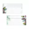 Sigel DU177 Christmas Garland Envelop DIN lang (DL, 110 x 220 mm), zonder venster, wit/groen, 90 g/m², 50 stuks