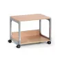DURABLE SYSTEM 48 multifunctionele serveerwagen, 3 bladen, lichtgrijs, 600 x 480 x 900 mm, 120 kg totale belasting 3710124