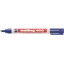 Edding 400 Permanente markerset 4-400-4-1999, zwart/rood/blauw/groen, waterbestendig