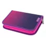 HERLITZ etui Dip Dye roze/paars, 31 delen, polyester, 205 x 140 x 38 mm, 2 kleppen, rits 400205910