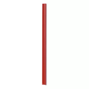 DURABLE klemstrips A4 3 mm, rood, 50 stuks (293003)
