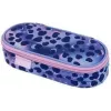HERLITZ Wild Cat etui, polyester, groot hoofdvak met binnenklep, rits, veelkleurig 400205923