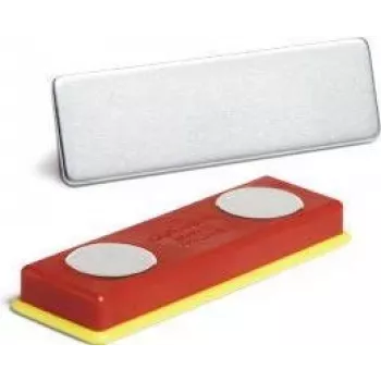 DURABLE zelfklevende magneetset, 10 stuks, 20 x 20 mm, flexibele magneetvierkantjes 891700