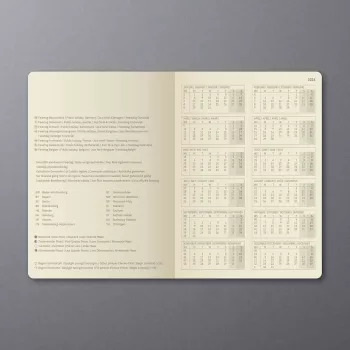 SIGEL Conceptum 2024 weekplanner A5 zwart met elastiek, penlus, kunstleren omslag, 176 pagina's, 145 x 210 mm, C2424