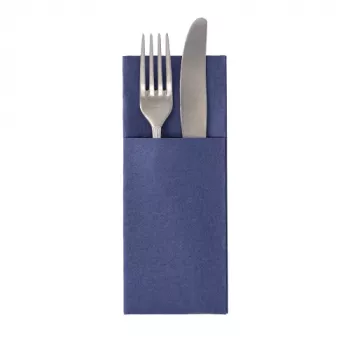 PAPSTAR Royal Collection servettenzak, donkerblauw, premium tissue, 1 stuk 37332