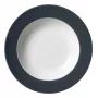 Ritzenhoff & Breker Doppio antraciet soepborden 220 mm porselein, 6-delige set 430219