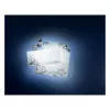 SIGEL Snow Star DL designpapier 110 x 220 mm 80 g/m² blauw/wit DU312