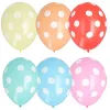 PAPSTAR Dots bontgekleurde latexballonnen, 29 cm, 100 stuks 84525