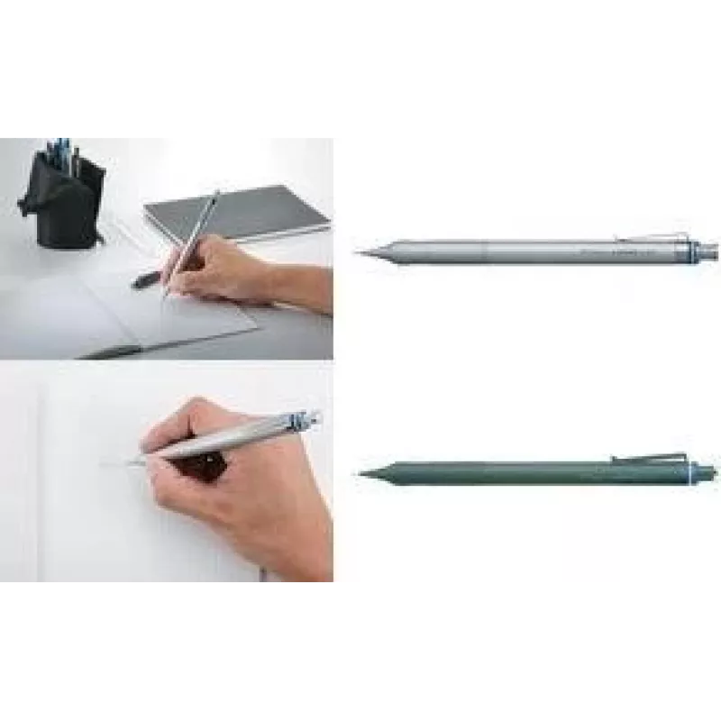 Tombow MONO graph fine vulpotlood 0,5 mm, zilver, 4 mm geleidebuis SH-MGF04