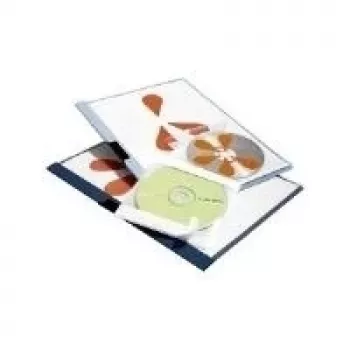 Durable CD/DVD FIX zelfklevende cd-hoesjes, transparant, 10 stuks