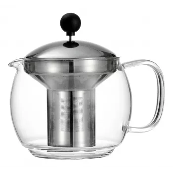 Ritzenhoff & Breker ENJOY glazen theepot 700 ml met RVS-zeef 820782