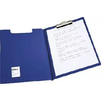 DURABLE klembordmap STANDARD, DIN A4, donkerblauw, zachte folie met kartonversterking 2357-07