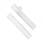 DURABLE LABELFIX® zelfklevende etikettenhouder 200x20 mm, transparant, 10 stuks 802019