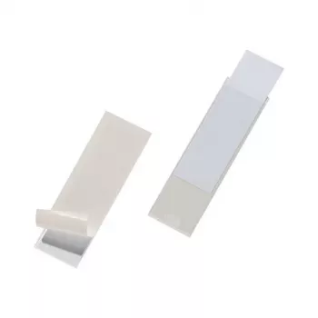 DURABLE POCKETFIX zelfklevende hoes 100x30 mm, transparant, 10/ pack 807319