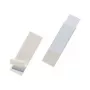 DURABLE POCKETFIX zelfklevende hoes 100x30 mm, transparant, 10/ pack 807319