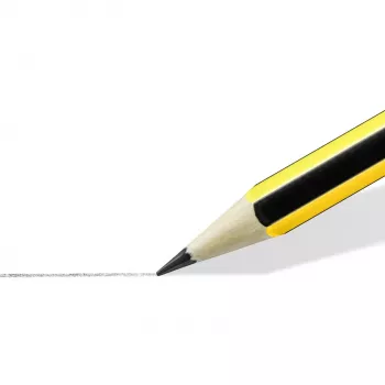 STAEDTLER Noris HB grafietpotlood, zeshoekig, geel/zwart, 2 mm stifte, 1 stuk 120HBCA1 P