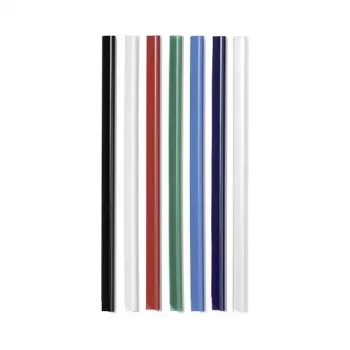 DURABLE klemstrips A4 6 mm, 50-pack, zwart 293101