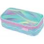 herlitz beatBox New Batik Minty Love pennenzak, polyester, XXL-ritssluiting, 1 stuk 400205929