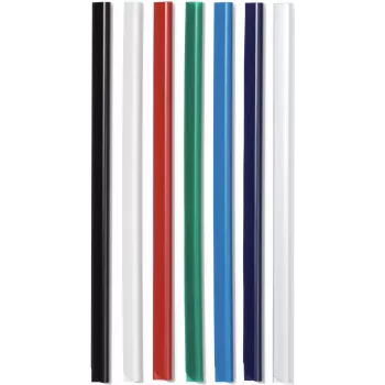 DURABLE DURACLIP A4 klemstrips 6 mm transparant (50-pack) 293119