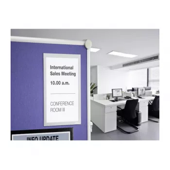 DURABLE DURAFRAME GRIP A4 informatieframe, zelfklevend, zwart, 1 stuk 496823