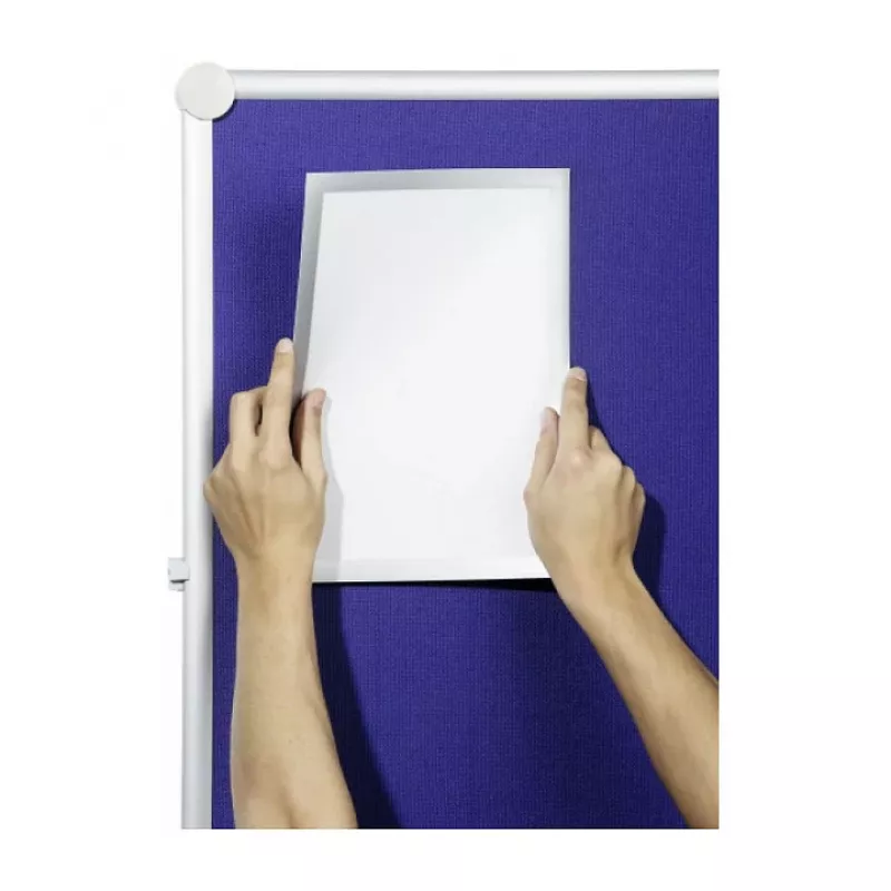 DURABLE DURAFRAME GRIP A4 informatieframe, zelfklevend, zwart, 1 stuk 496823