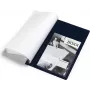 DURABLE CORNERFIX zelfklevende driehoekstasjes 140x140mm, transparant, 100 stuks 831819
