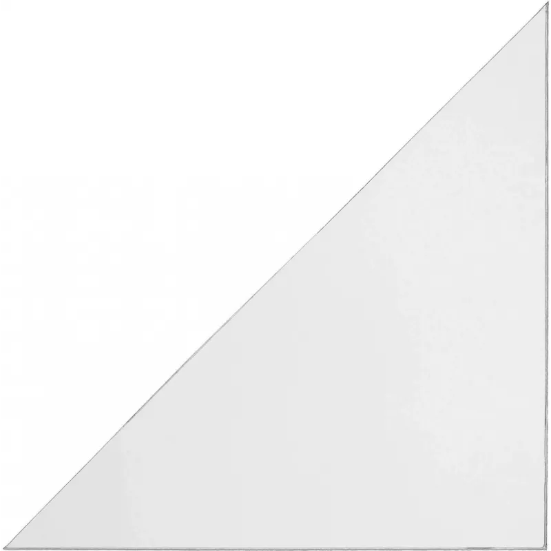 DURABLE CORNERFIX zelfklevende driehoekstasjes 140x140mm, transparant, 100 stuks 831819