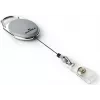 DURABLE Jojo STYLE pasjeshouder met snap-button-lus, 80 cm nylondraad, zwart, 10 stuks 832410