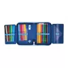 herlitz Cosmic Explorer etui, 31 delen, polyester, 205 x 140 x 38 mm, 2 kleppen, ruimte-design 400197095