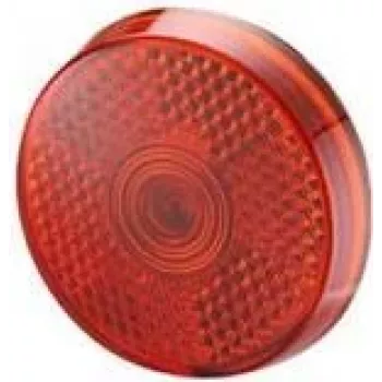 FISCHER fiets LED knipperend veiligheidslicht met clipbevestiging voor kleding, tassen en rugzakken, zwart (85467)