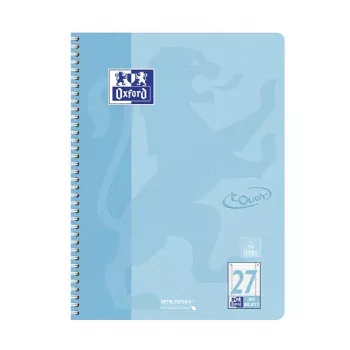 OXFORD Collegeblock TOUCH geruit met rand A4, 80 vel, 90 g/m², diverse kleuren 400196079
