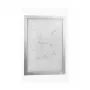 DURABLE DURAFRAME WALLPAPER A4 Zelfklevend infokader, zilver, 484323
