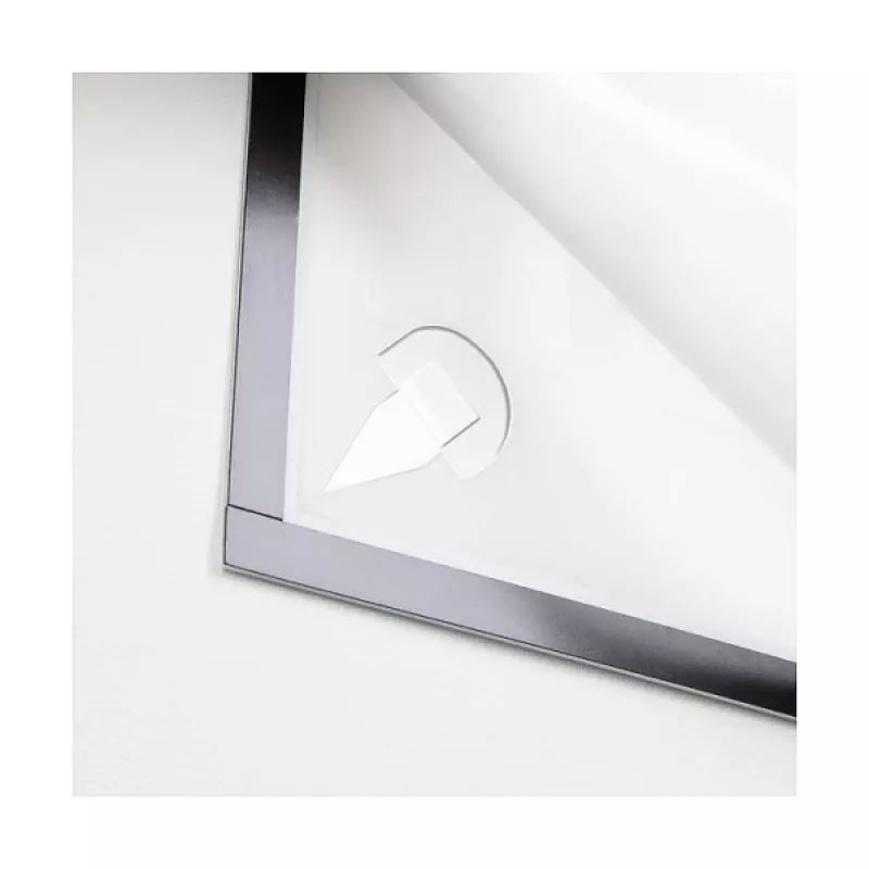 DURABLE DURAFRAME WALLPAPER A4 Zelfklevend infokader, zilver, 484323