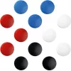 herlitz ronde magneten, 30 mm, diverse kleuren, 6 stuks, 15 g hechtkracht 997254
