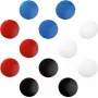 herlitz ronde magneten, 30 mm, diverse kleuren, 6 stuks, 15 g hechtkracht 997254