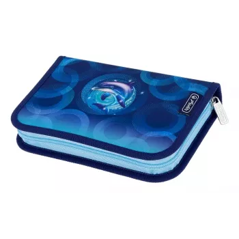 Herlitz Dolphin Ride school-etui, 31-delig, polyester, 205 x 140 x 38 mm 400205913